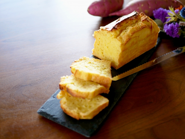 サツマイモのパウンドケーキ